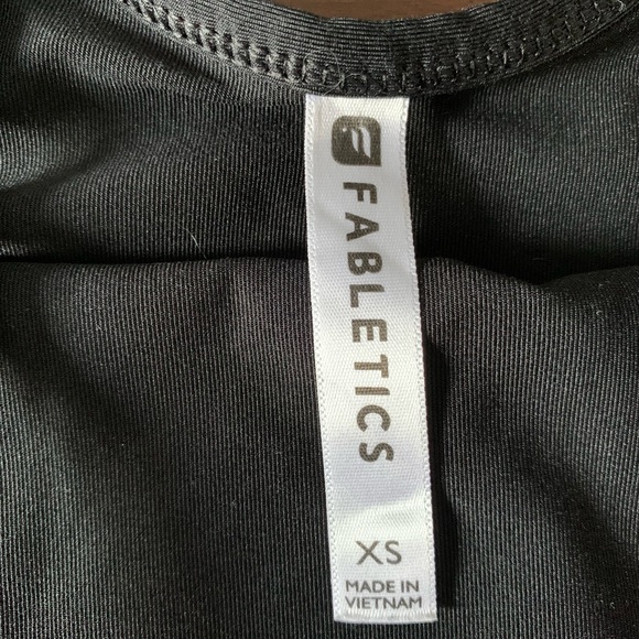 Fabletics Black Cross-Strap Camisole - Picture 5 of 5